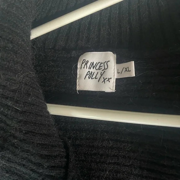 🖤🔮Black Sweater Dress Mini Princess Polly - Picture 2 of 5